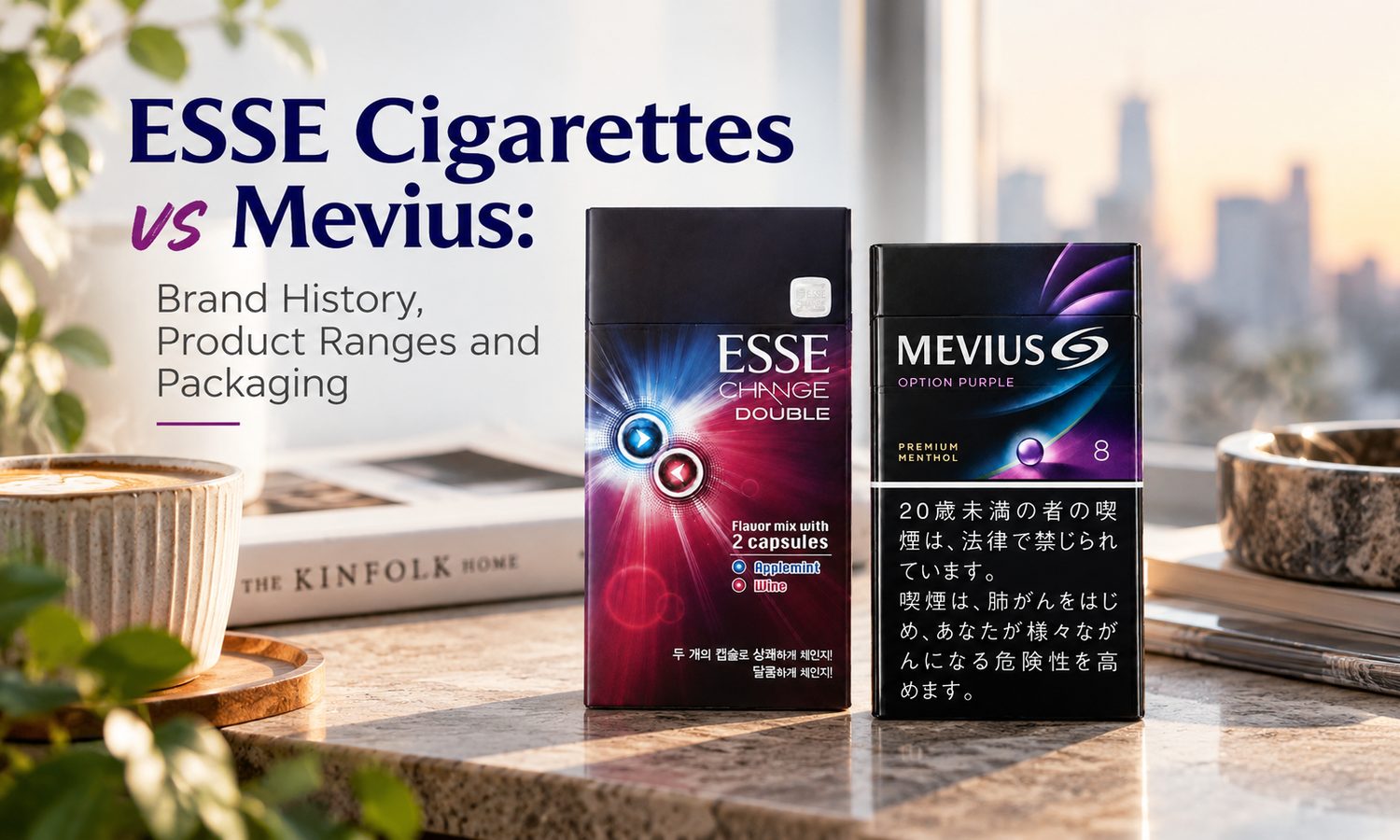 ESSE Cigarettes vs Mevius