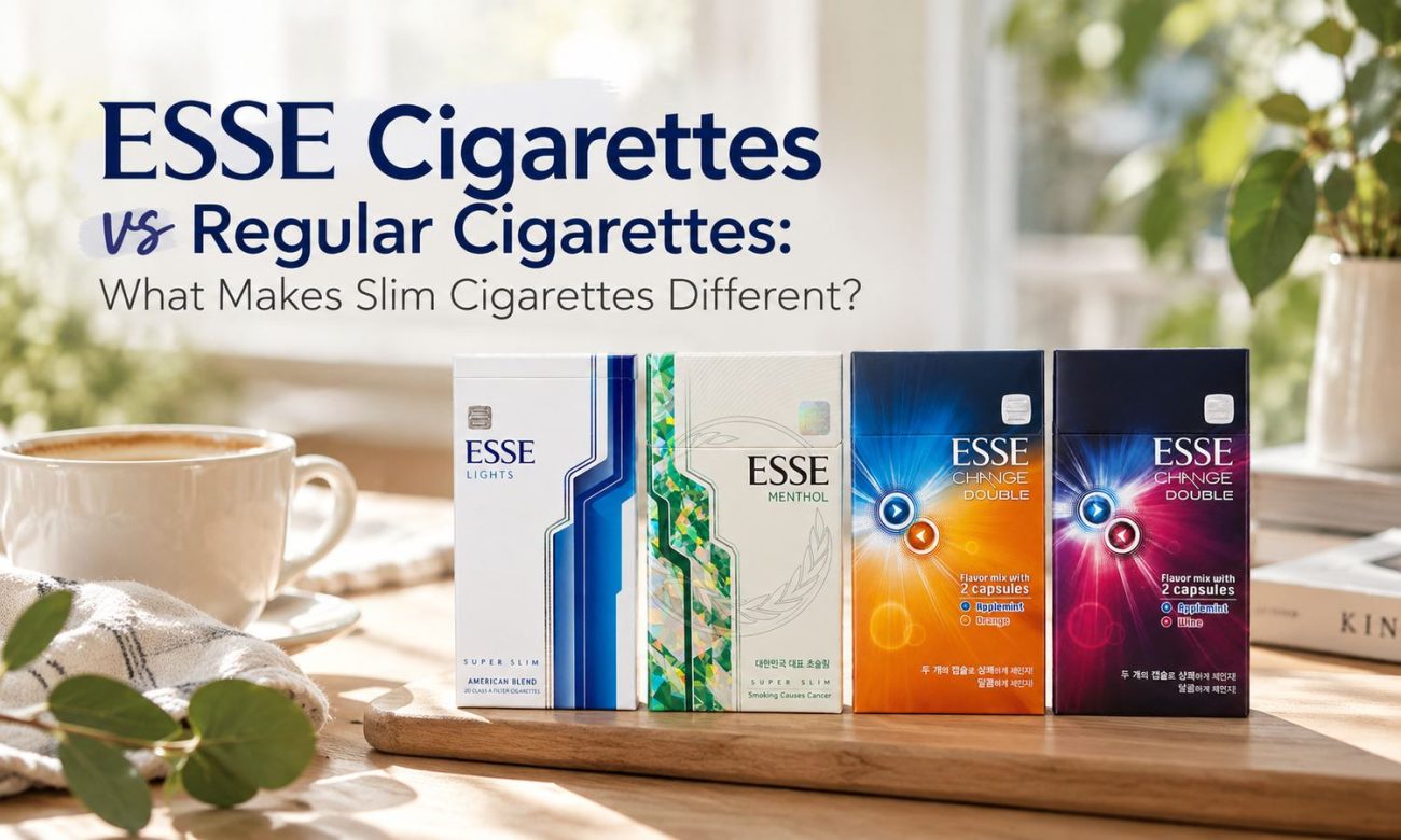 ESSE Cigarettes vs Regular Cigarettes